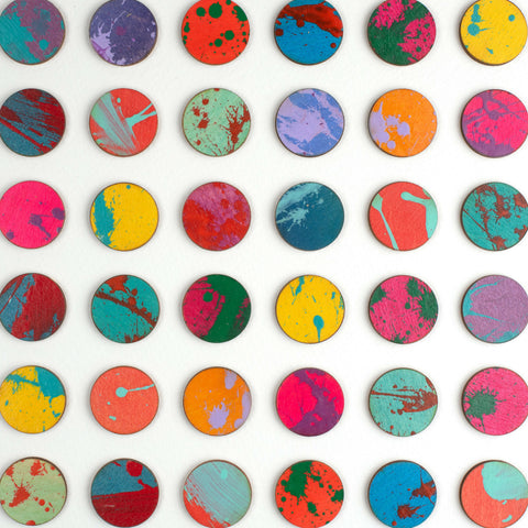 SPLASH ONE HUNDRED PAINTED DOTS