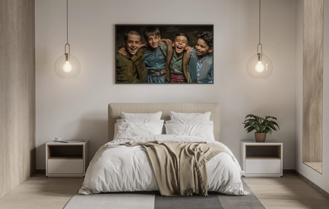 Four Kurdish Children