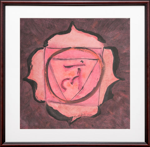 The-Crimson-Muladhara-Lotus-framed
