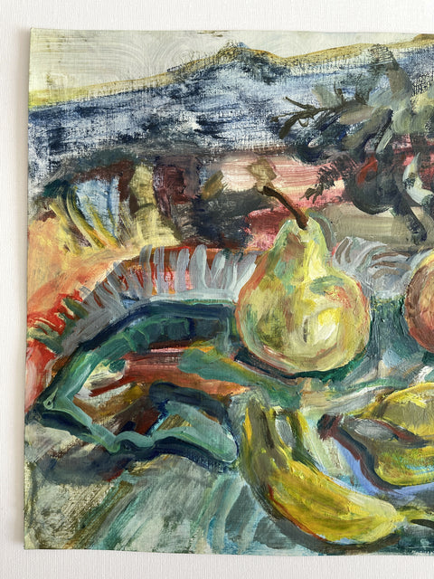 Still life with linden branch