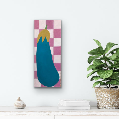 Blue-Green Aubergine