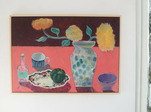 Memory-Lane-still-life-painting-on-canvas-gabriella-buckingham