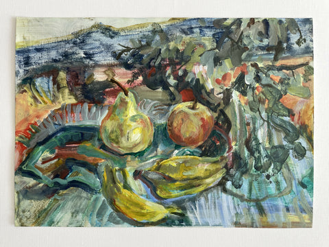 Still life with linden branch