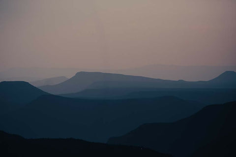 Dusky Mountain I - Fatima Mian - Photographer - Artist