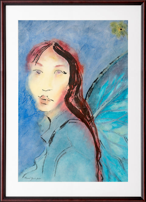The-lake-fairy-framed