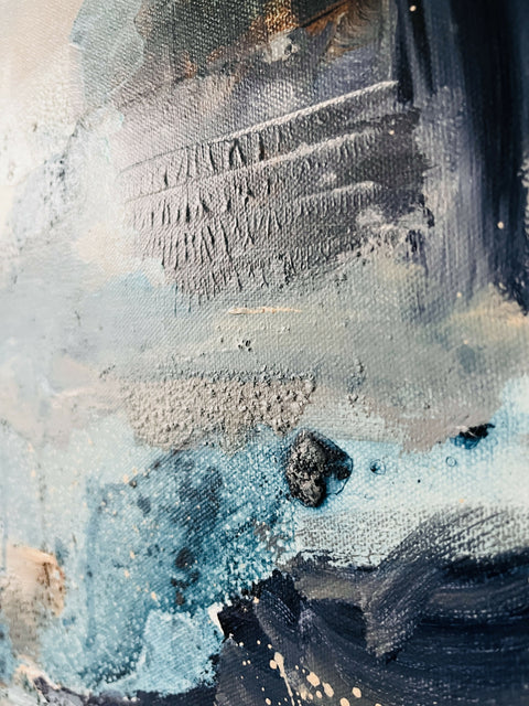 Close up of detail 'In the Still Air' by Manchester Artist Nicola Briggs
