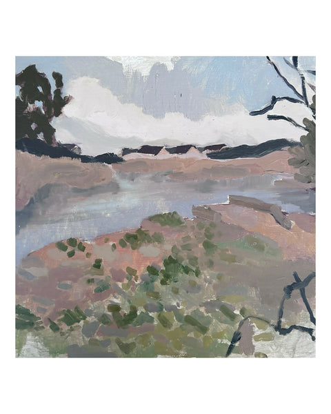 Plein air sketch, The Moor