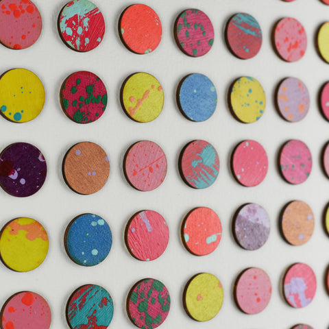 SPLASH ONE HUNDRED PAINTED DOTS COPPER