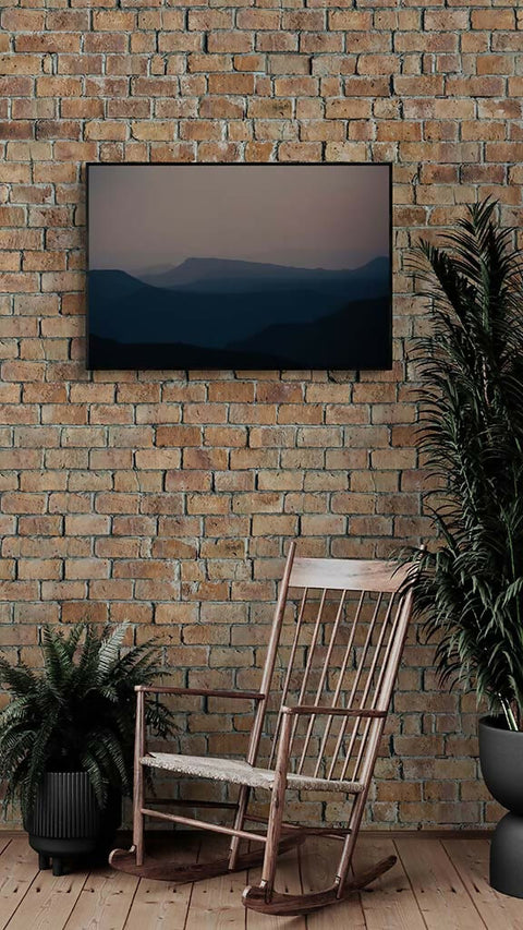 Dusky Mountain I - Fatima Mian - Photographer - Artist - Female Artist - Female Photographer - Artists of Color - Buy Art - Buy Photography - Landscape Photography - Mountain Photos - insitu3