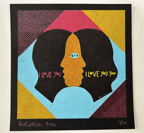 I Love You Too - Black