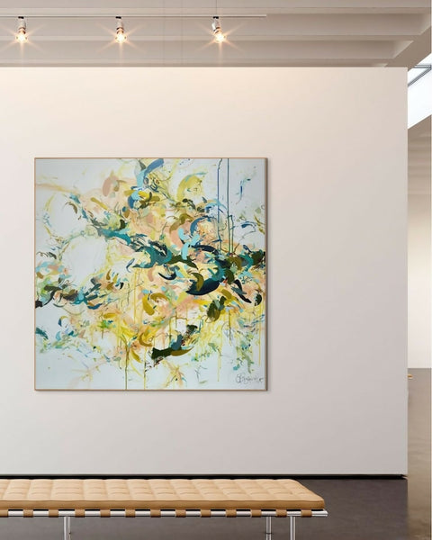 Jo.FitzGerald -Breatheandletgo_mixedmediaabstractpainting_122x122cm
