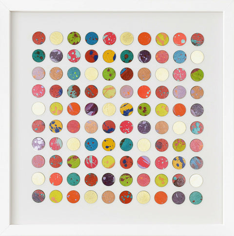 SPLASH ONE HUNDRED PAINTED DOTS WITH GOLD