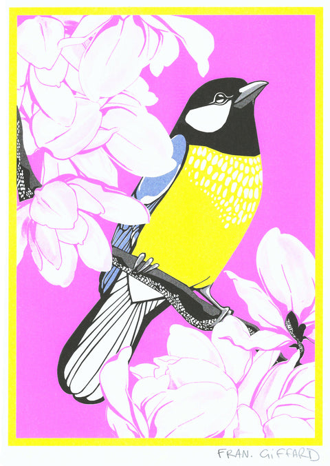 Great Tit and Magnolia