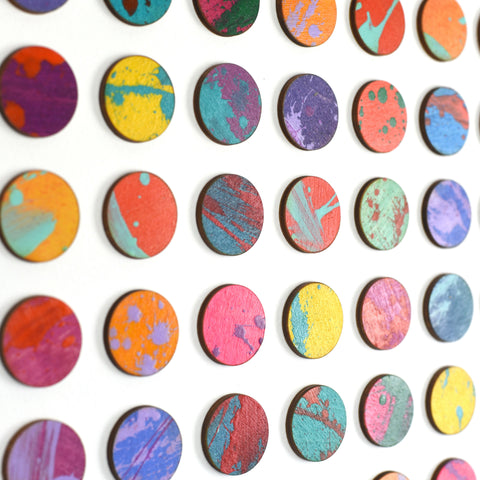 SPLASH ONE HUNDRED PAINTED DOTS
