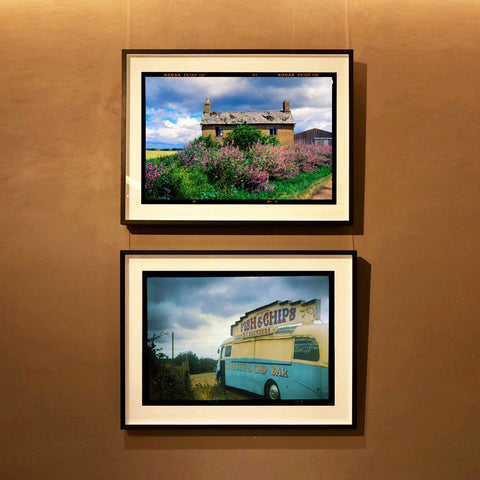 Aspen Farmhouse Fish & Chips Van Black Frame 1090