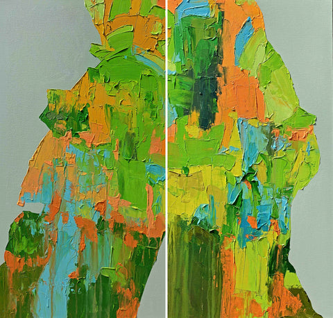 Daylight Whispers (Diptych)