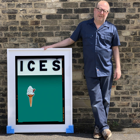 Richard Heeps with ICES Deep Green Teal