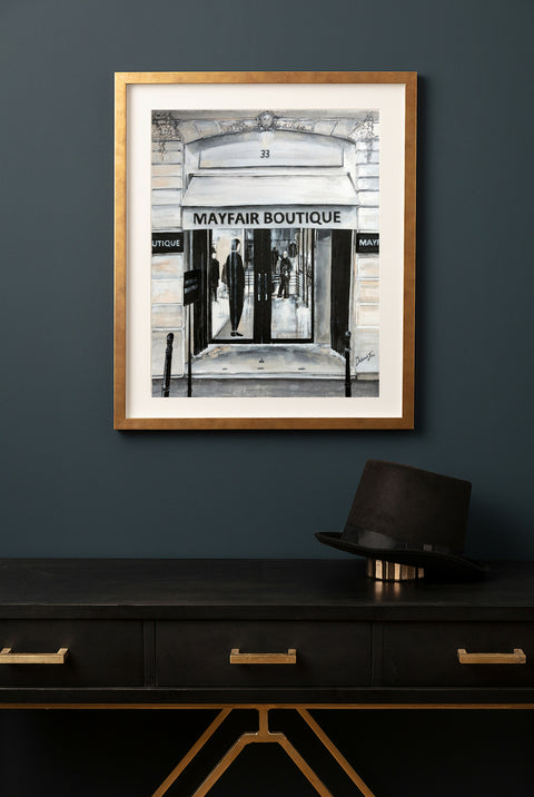 Mayfair Boutique Fine Art Print