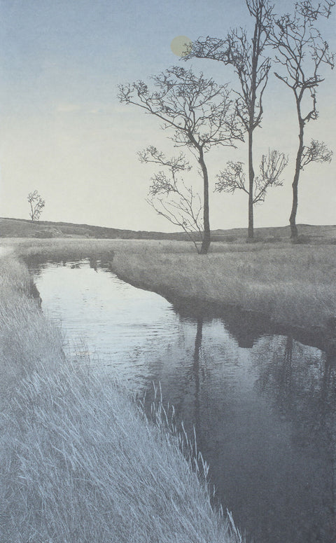 River by Moonlight (after Koho Shoda)