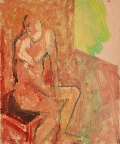 Sitting By An Open Window