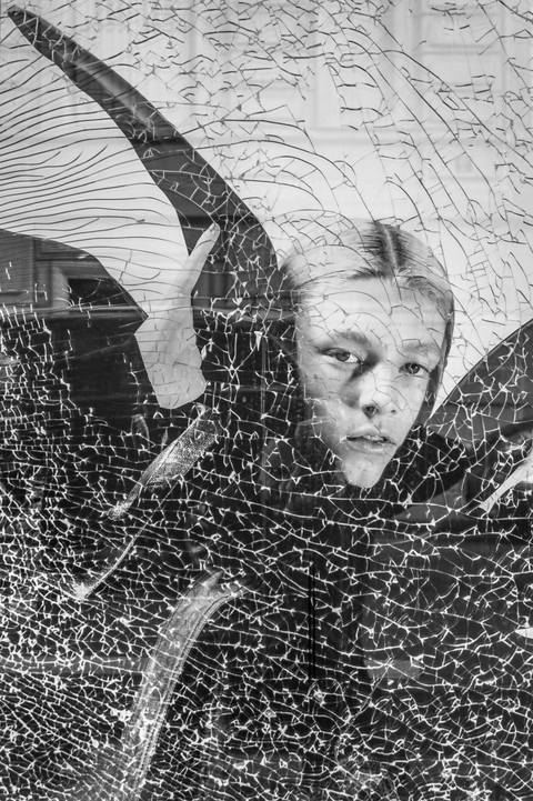 Behind Broken Glass