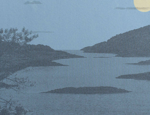 Waters Edge by Moonlight