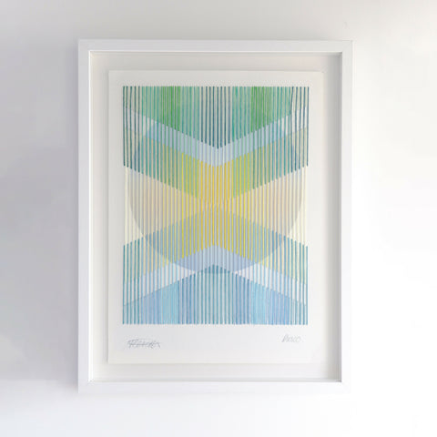 Hannah Pratt Draco Embroidery on paper frames .jpg copy