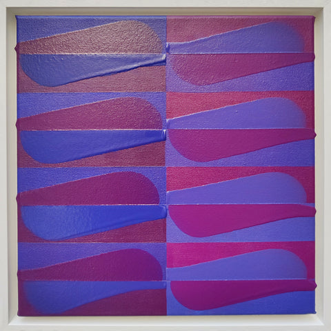 Colour Theory (Purple), 40cm x 40cm, Acrylic on canvas