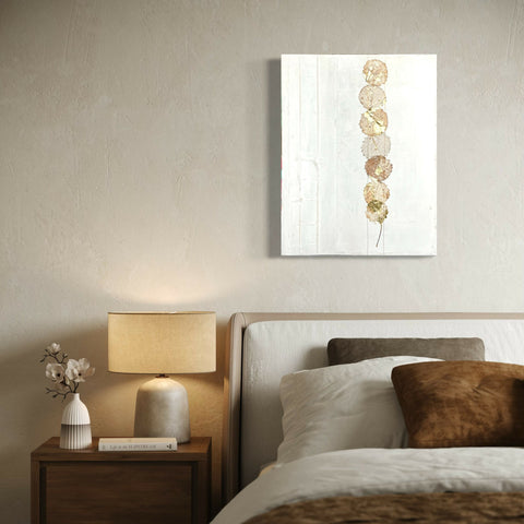 Tina Norden_Resilience_Leaves on canva_40x50cm_Bedroom 2