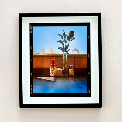 Hot Sauce 445 Black Frame on the Wall