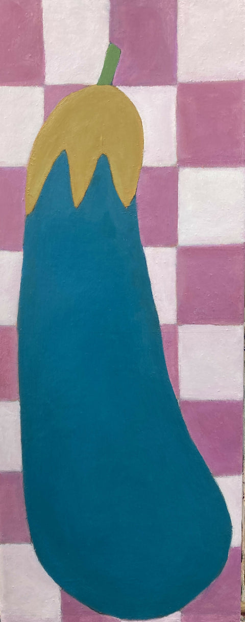 Blue-Green Aubergine