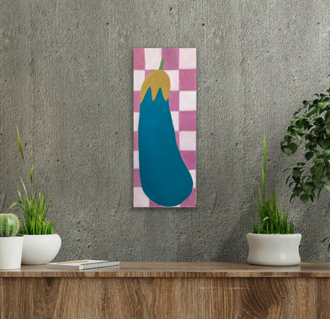 Blue-Green Aubergine