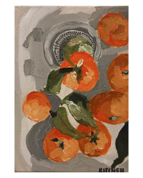 Oranges in Sink, 2025