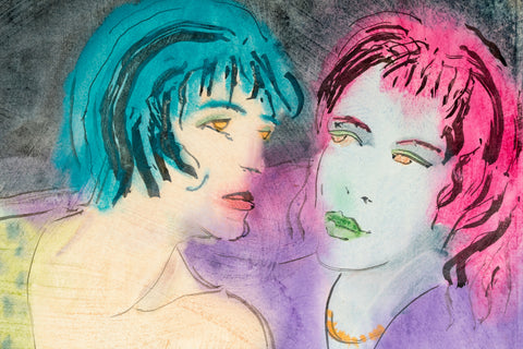 A scant hello; and then you disappeared again
