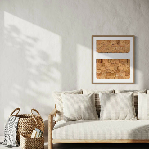 Tina Norden_Fragments III_Leaves on Cardboard_52x72cm_Sofa