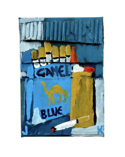 'CIG BREAK' Camel Blue