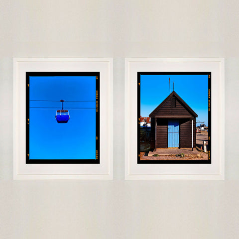 Summit Cable Car Fishing Hut Southwold 445 Pair White Frame