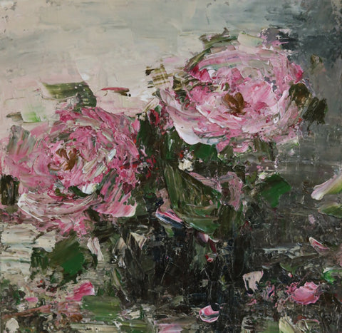 Pink Roses Study