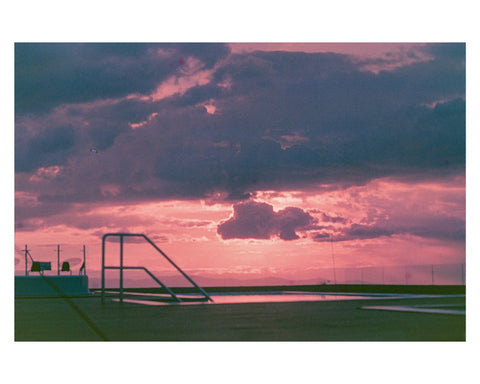 Sunset by the Pool in Quindío