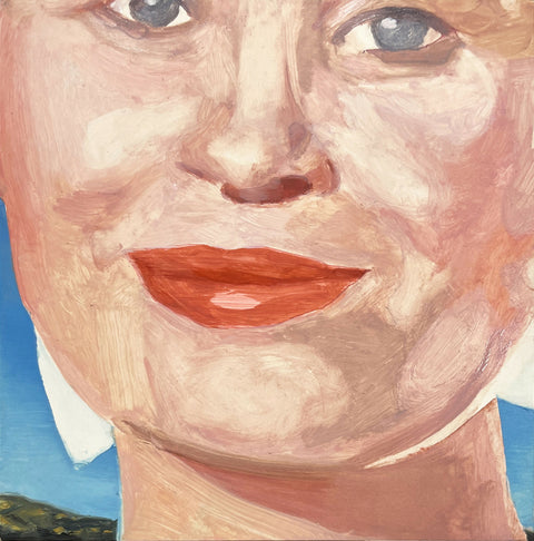 1A lid on a scream, not either_4 x 4 inches_Oil and Acrylic on Board_2024_£250 copy