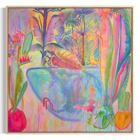 Iridescent Skies = Languid Poolside