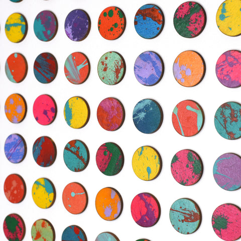 SPLASH ONE HUNDRED PAINTED DOTS