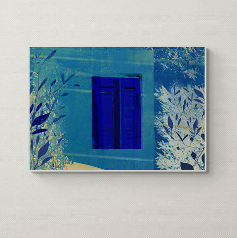 Moonlit Whispers - Fatima Mian - Art - Artist - Indigo - Art Print -Female Artist - BAME Artist - Photographer- affordable art - blue artwork.4