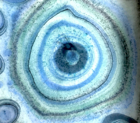 Celestial echoes in blue I