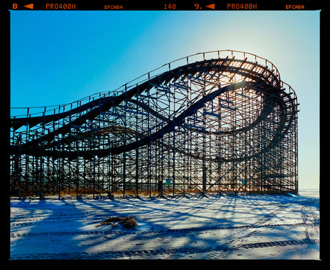 Beached Roller Coaster Film Rebate, Wildwood, New Jersey, 2013 srgb