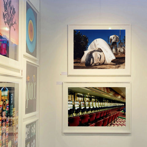 Richard_Heeps_Poor_Richard_Head_and_Torso_and_Slots_on_the_wall_at_Battersea