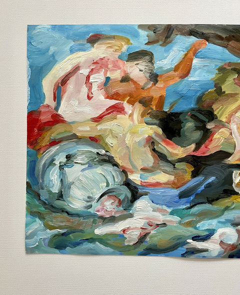 Rivers study. After Rubens