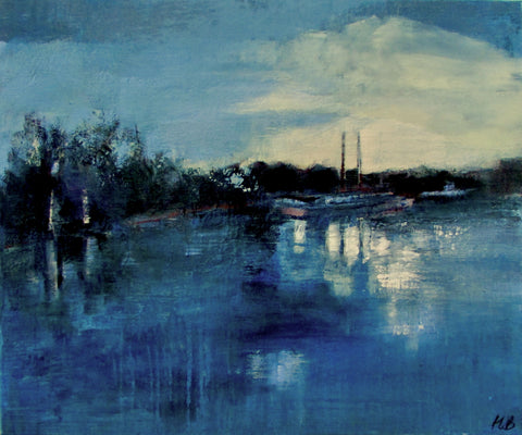 Barges on the Canal, West London