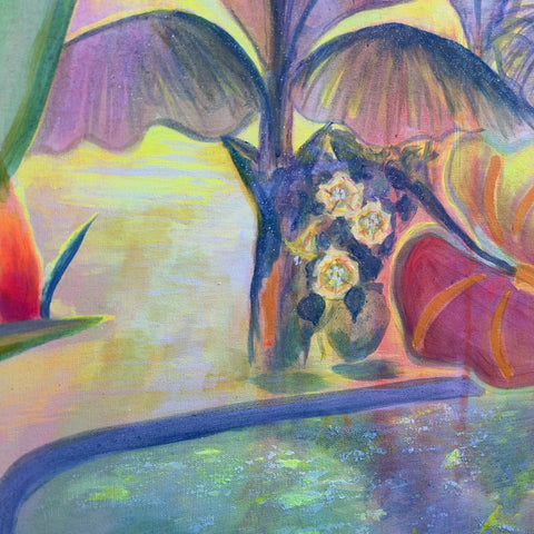 Iridescent Skies = Languid Poolside
