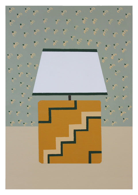 Zigzag Lamp Print